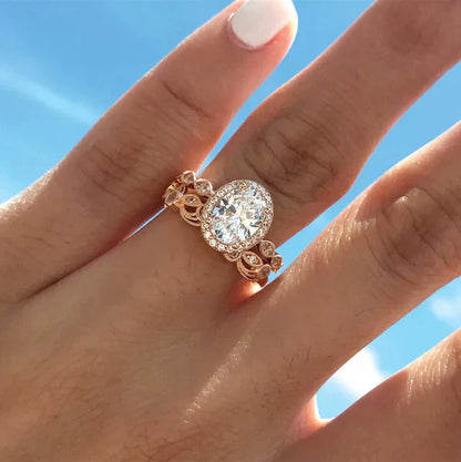 Adelina Corsaglia Ring | Rose Gold