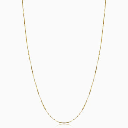 Bodega Box Necklace - White Gold