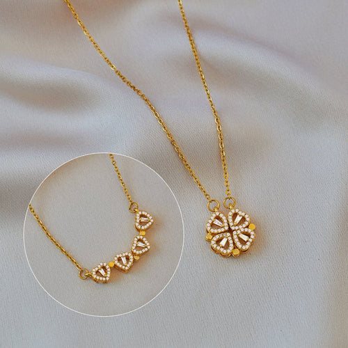 Amora Quadrifolia Necklace | Gold
